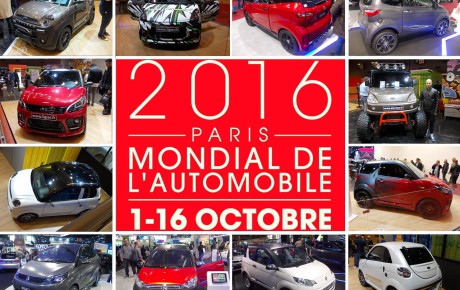 Minicar in scena al Salone dell’Automobile di Parigi