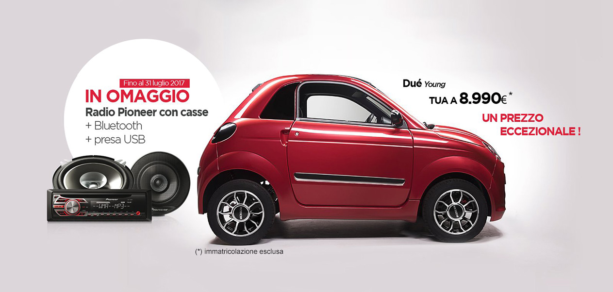 OFFERTA Microcar Duè Dynamic Young 2017