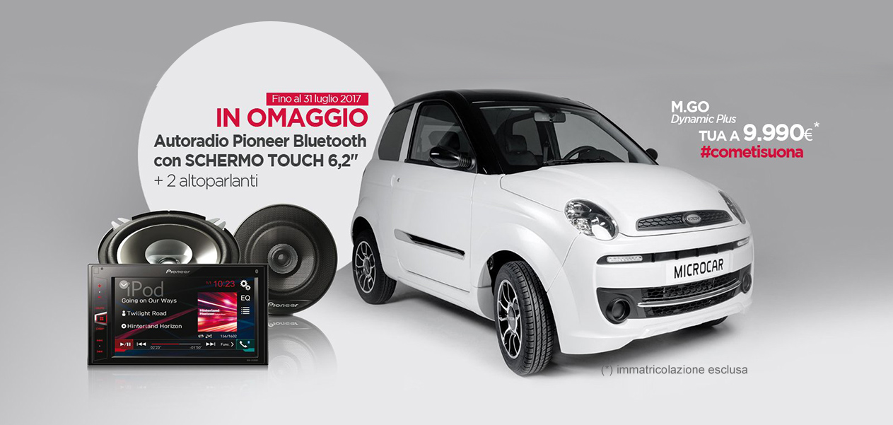 OFFERTA Microcar M.Go Dynamic Plus 2017