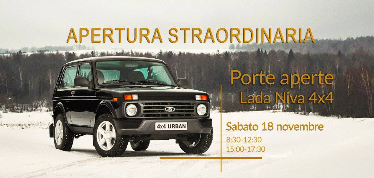 Porte aperte Lada Niva 4x4