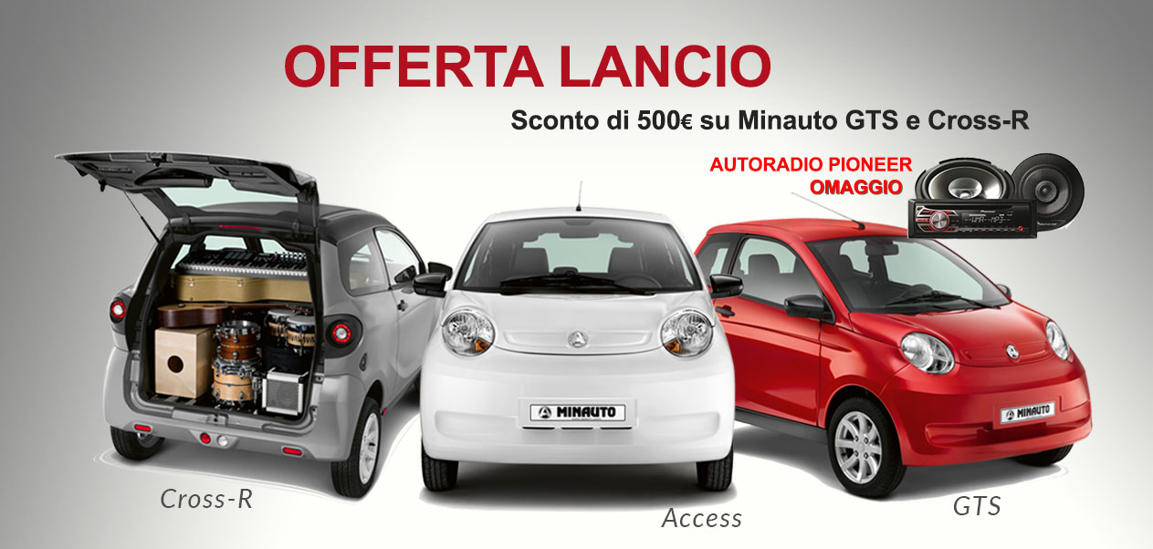 OFFERTA lancio AIXAM Minauto