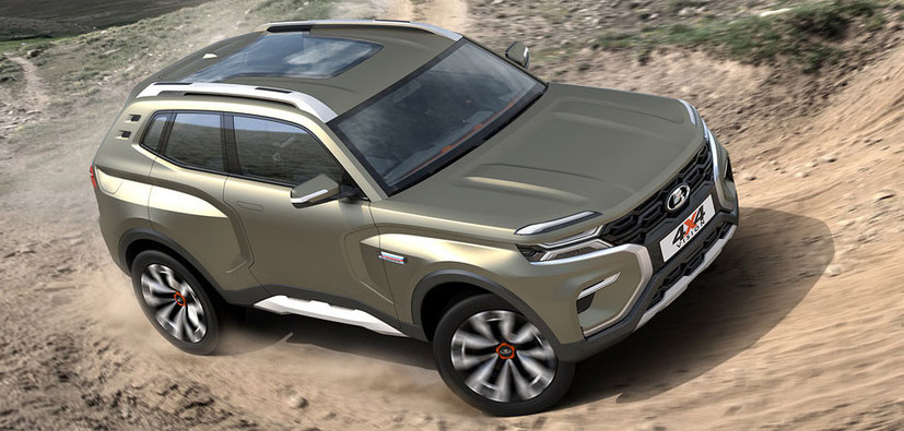 Lada 4x4 Vision: sarà la vera erede della Lada Niva 2018?