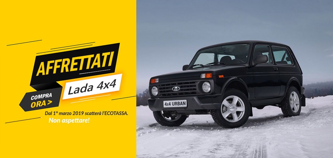 LADA NIVA 4X4 - Attenzione all'ECOTASSA!