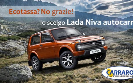 Scegli Lada Niva autocarro 4×4 e non paghi l’ecotassa