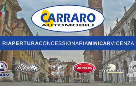 Carraro Automobili riapre a Vicenza