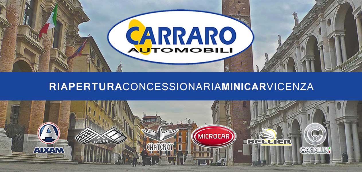 Carraro Automobili riapre a Vicenza