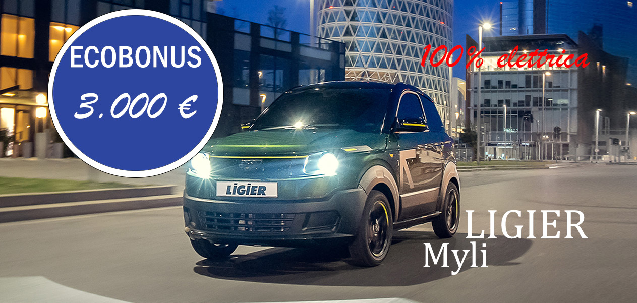 ECOBONUS - Ligier Myli 100% ELETTRICA