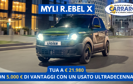 SUPER SCONTO – Ligier Myli 100% ELETTRICA