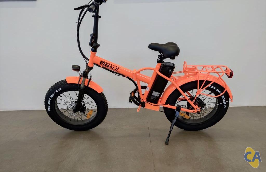 VITALE fat bike pieghevole | Man - Arancione - Carraro Automobili