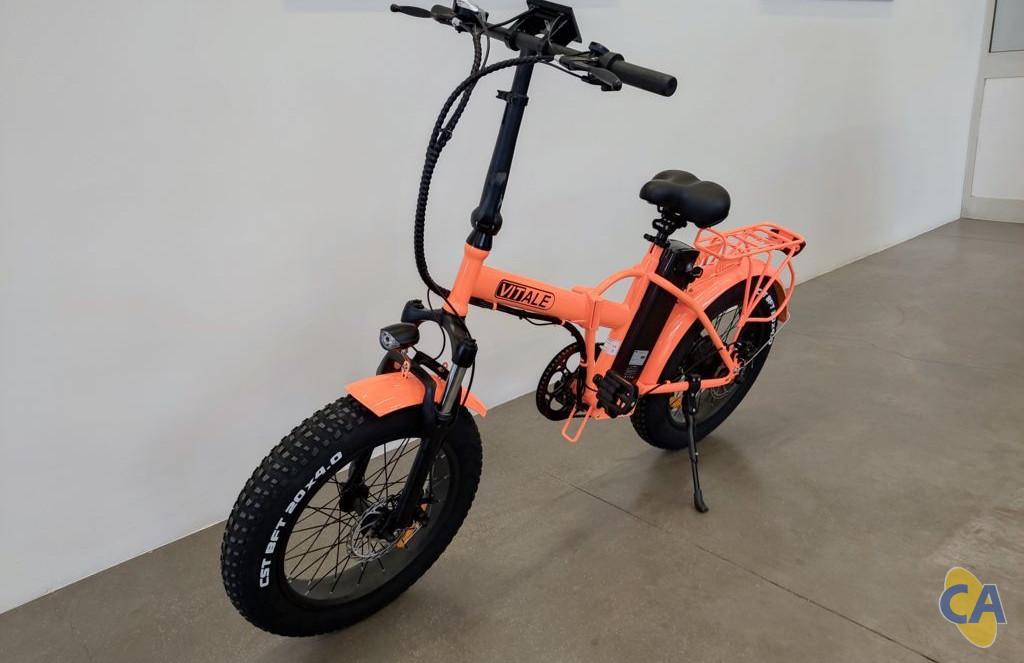 VITALE fat bike pieghevole | Man - Arancione - Carraro Automobili