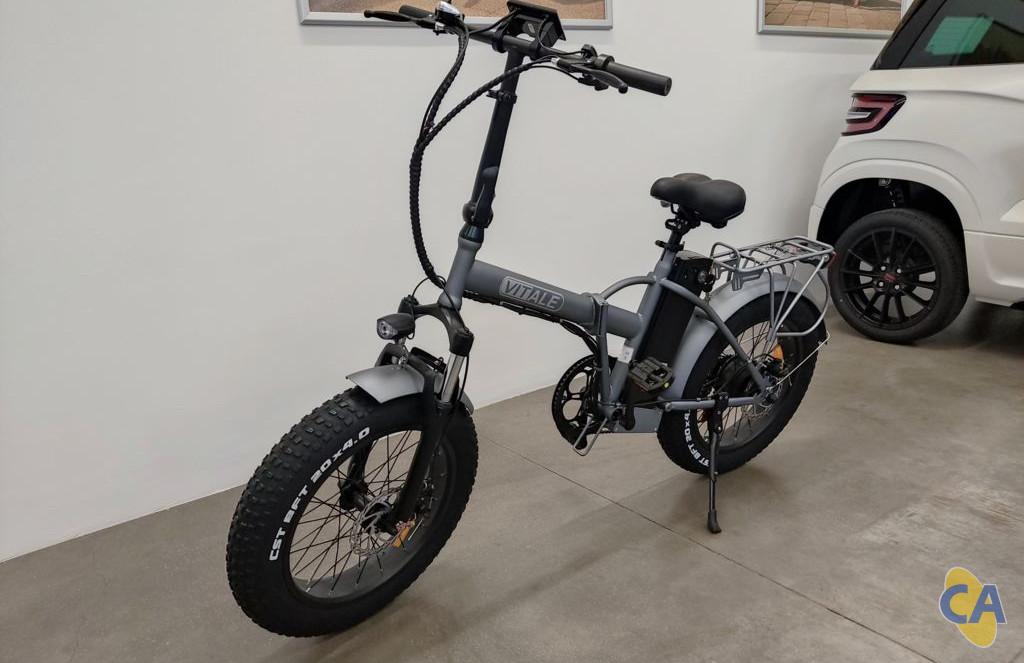 VITALE fat bike pieghevole | Man - Grigio - Carraro Automobili